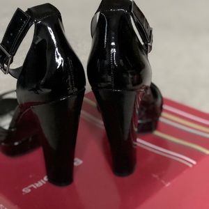 Black Patent Heels